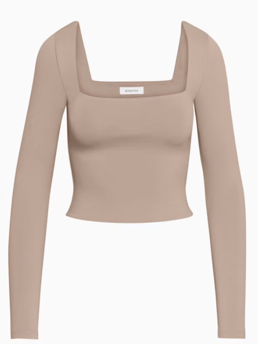 Babaton - Contour Squareneck Longsleeve - Warm Taupe